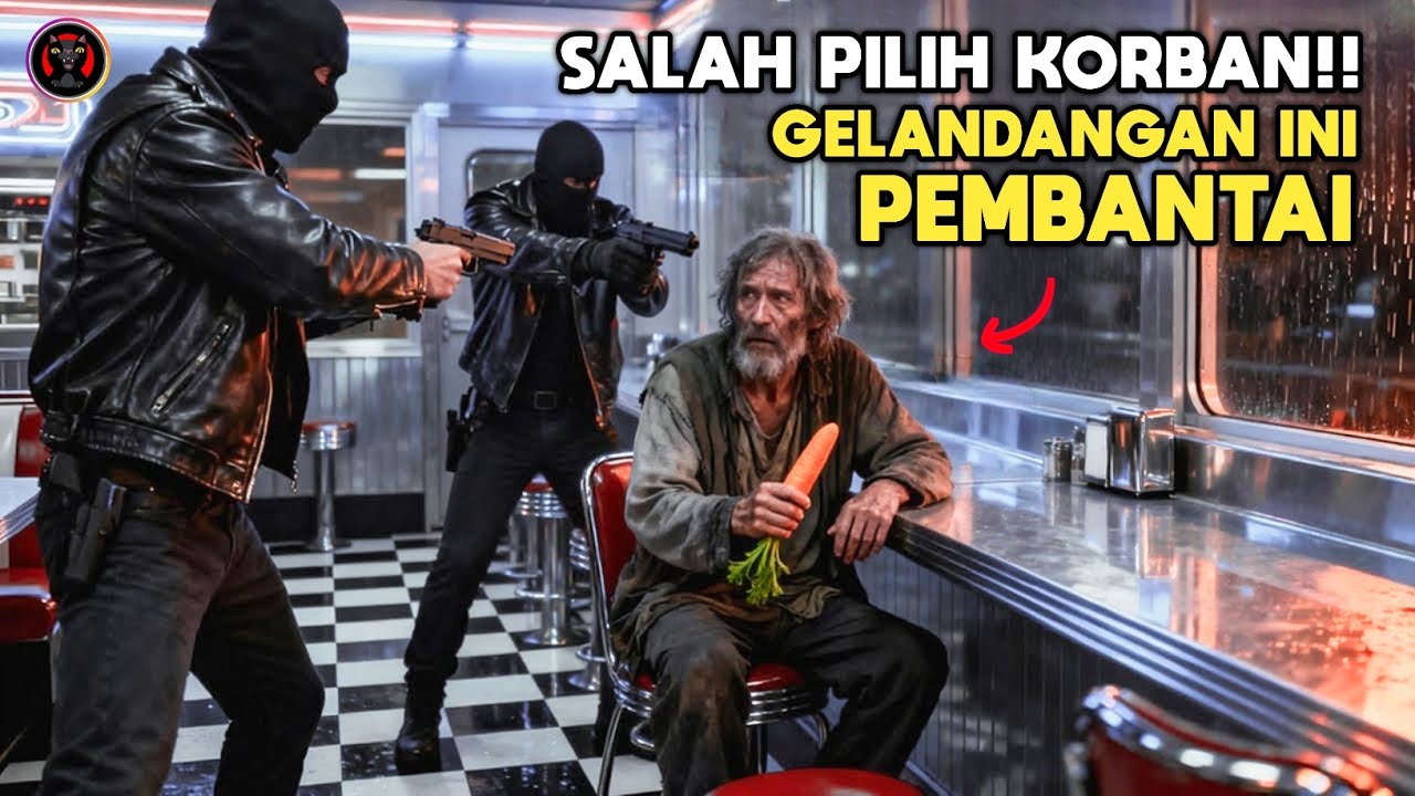 Dikira Gelandangan Biasa, Para Perampok Salah Pilih Target — Dia MARINIR Ahli Senjata