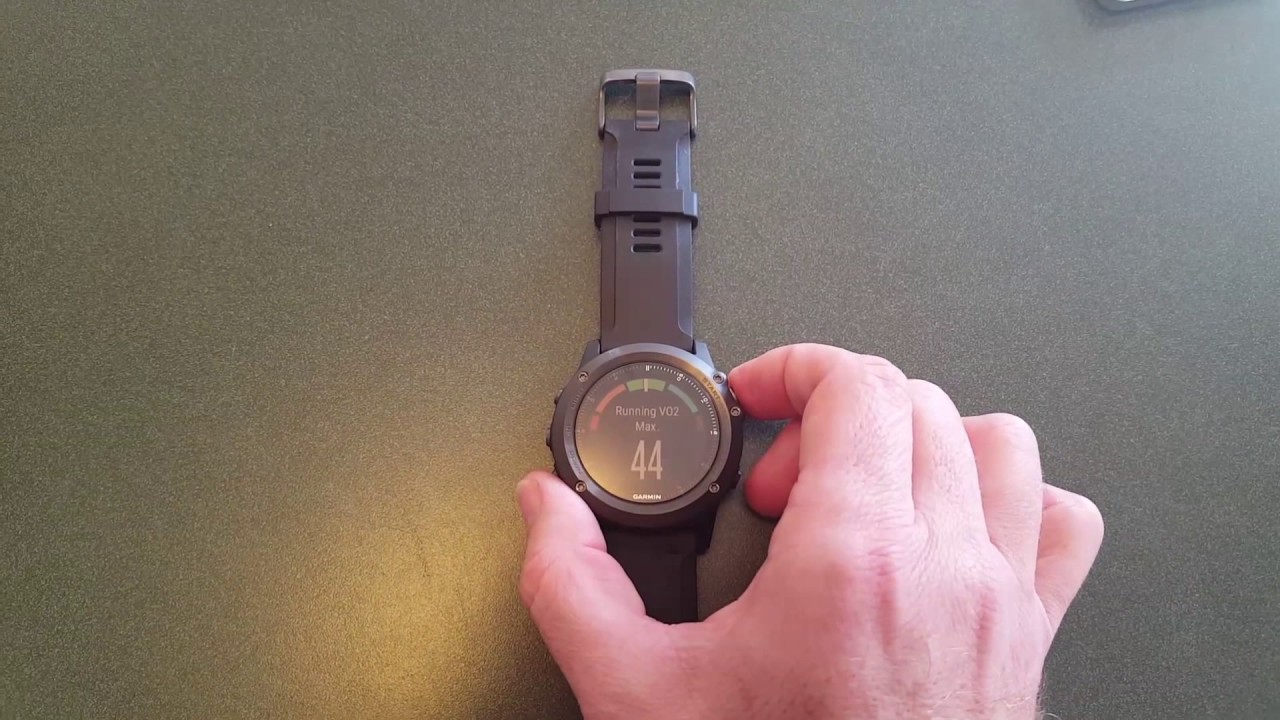 Garmin Fenix 3 HR - VO2 Max