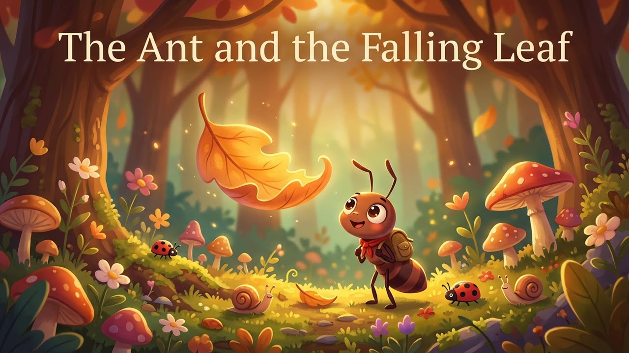 The Ant and the Falling Leaf | Sleepy Time Stories