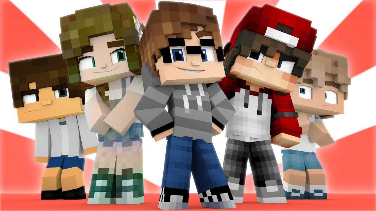 Minecraft Private - THE MOVIE !! (Minecraft School Roleplay)