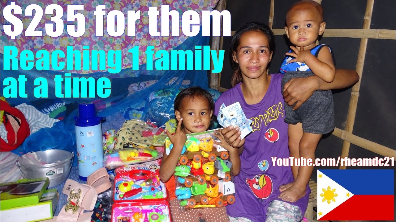 She Cannot Stop Saying Thank You. Reaching Out 1 Family at a Time in the Philippines. The Filipinos