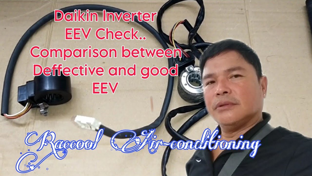 Daikin EEV Check|Raccool Air-conditioning TutorialTv