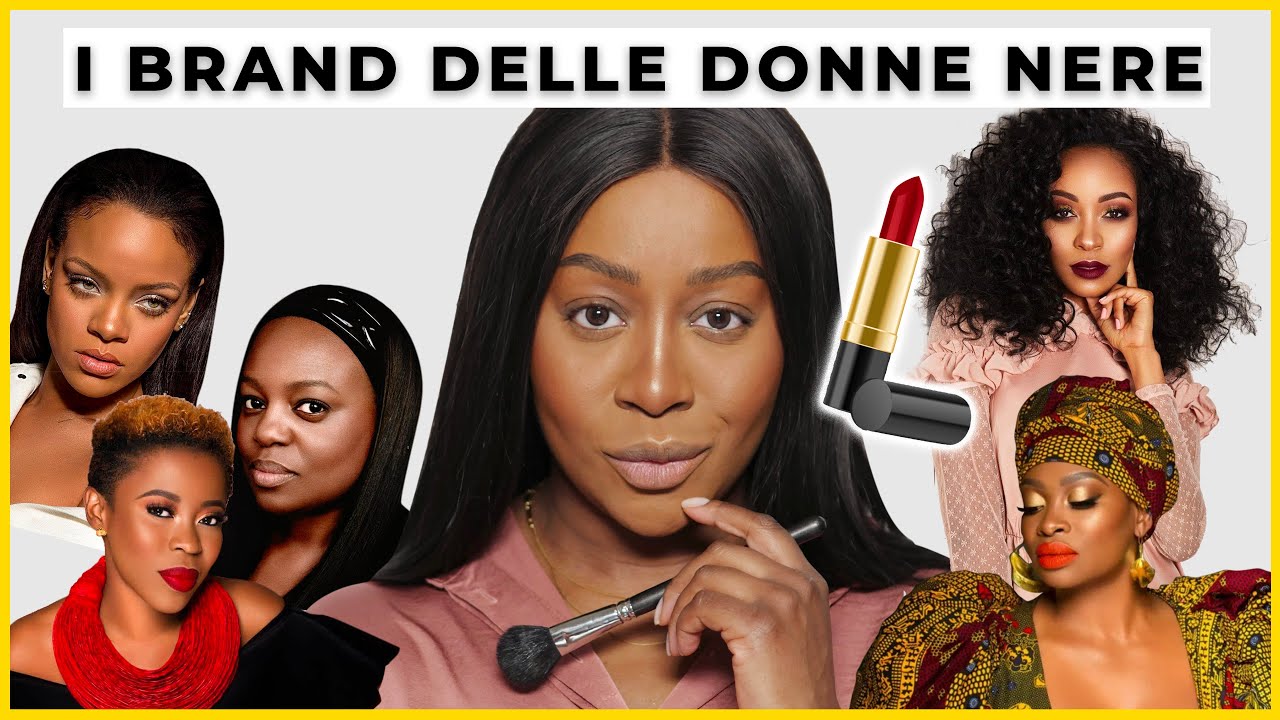 Mi trucco SOLO con makeup BRAND di DONNE NERE | Tutorial su PELLE SCURA