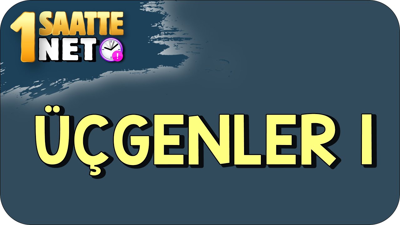 TYT Geometri Üçgenler-1  