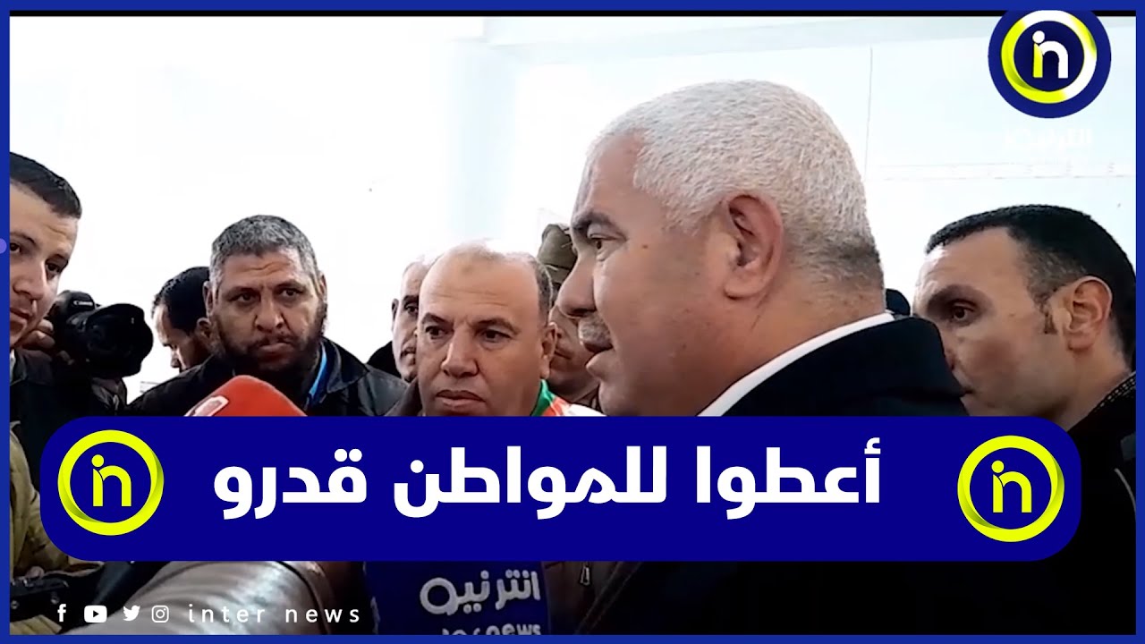 علي عمار بن ساعد والي الجلفة في  زيارة عمل وتفقد لبلديات دائرة حد الصحاري