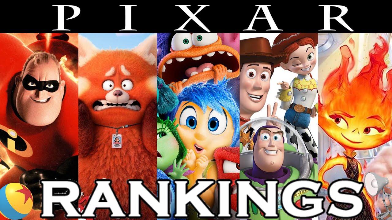 All 28 Pixar Films RANKED - Inside Out 2 Included (Worst to Best)