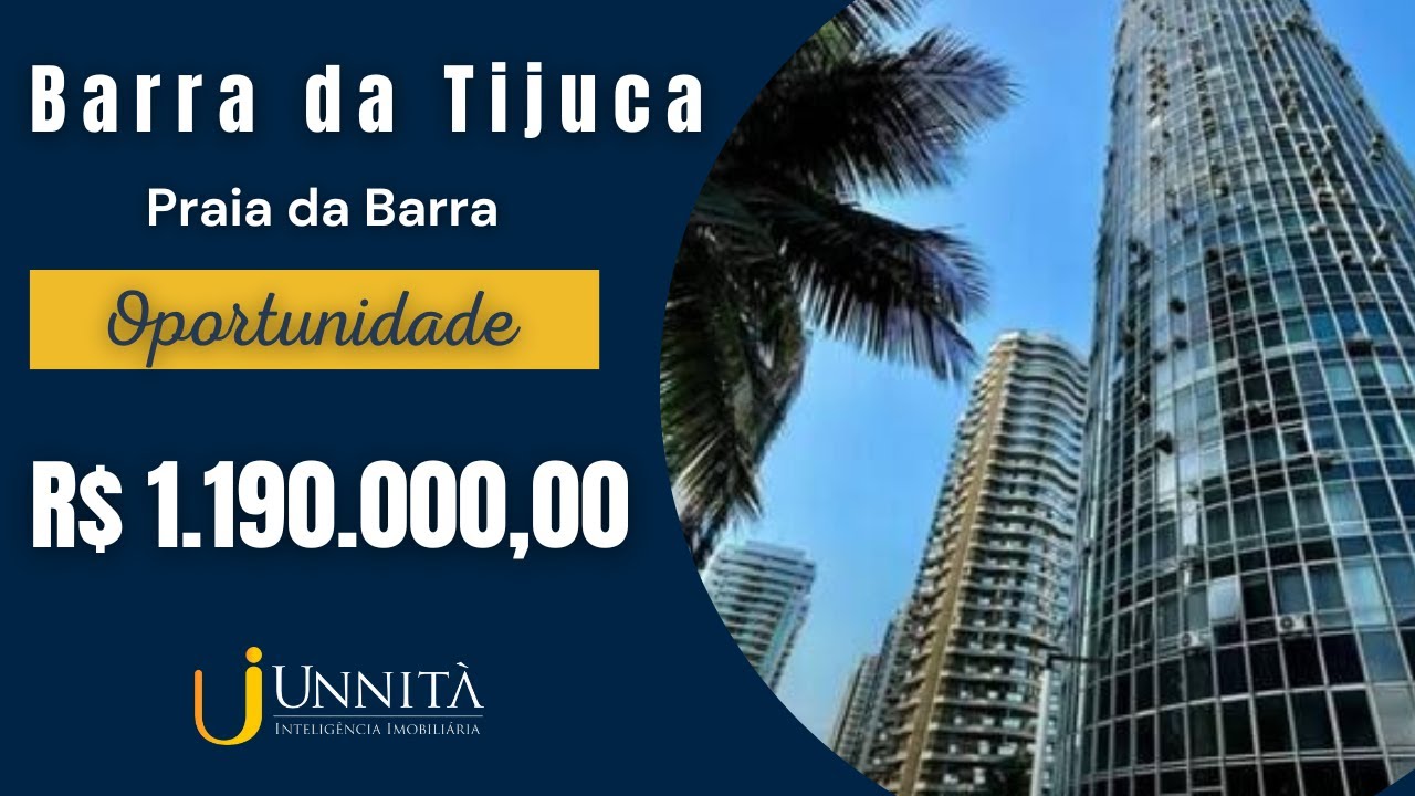 APARTAMENTO 86 M² NA BARRA DA TIJUCA À VENDA!! | UNNITÀ INTELIGÊNCIA IMOBILIÁRIA RJ