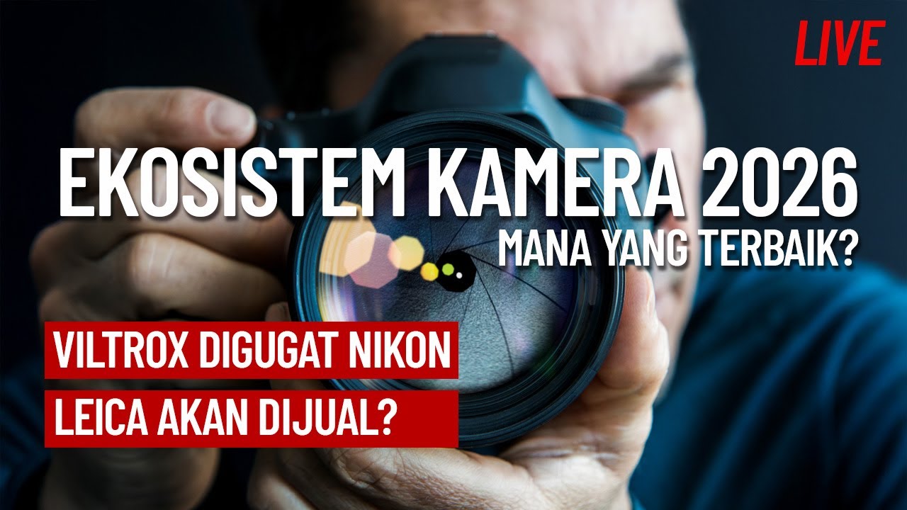 Ekosistem kamera Terbaik 2025 : Canon, Nikon, Sony, Lumix, MFT dll