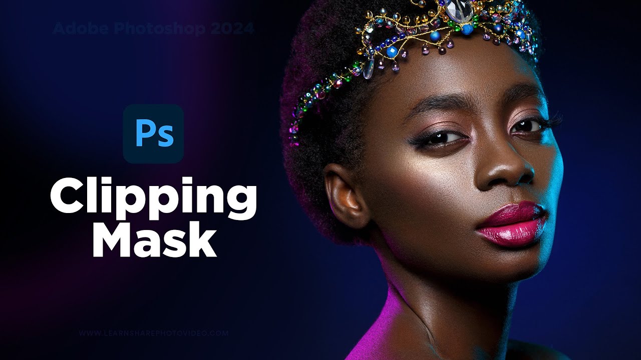 Как использовать обтравочную маску в Photoshop &mdash; Урок для начинающих по Adobe Photoshop 2024 (час...