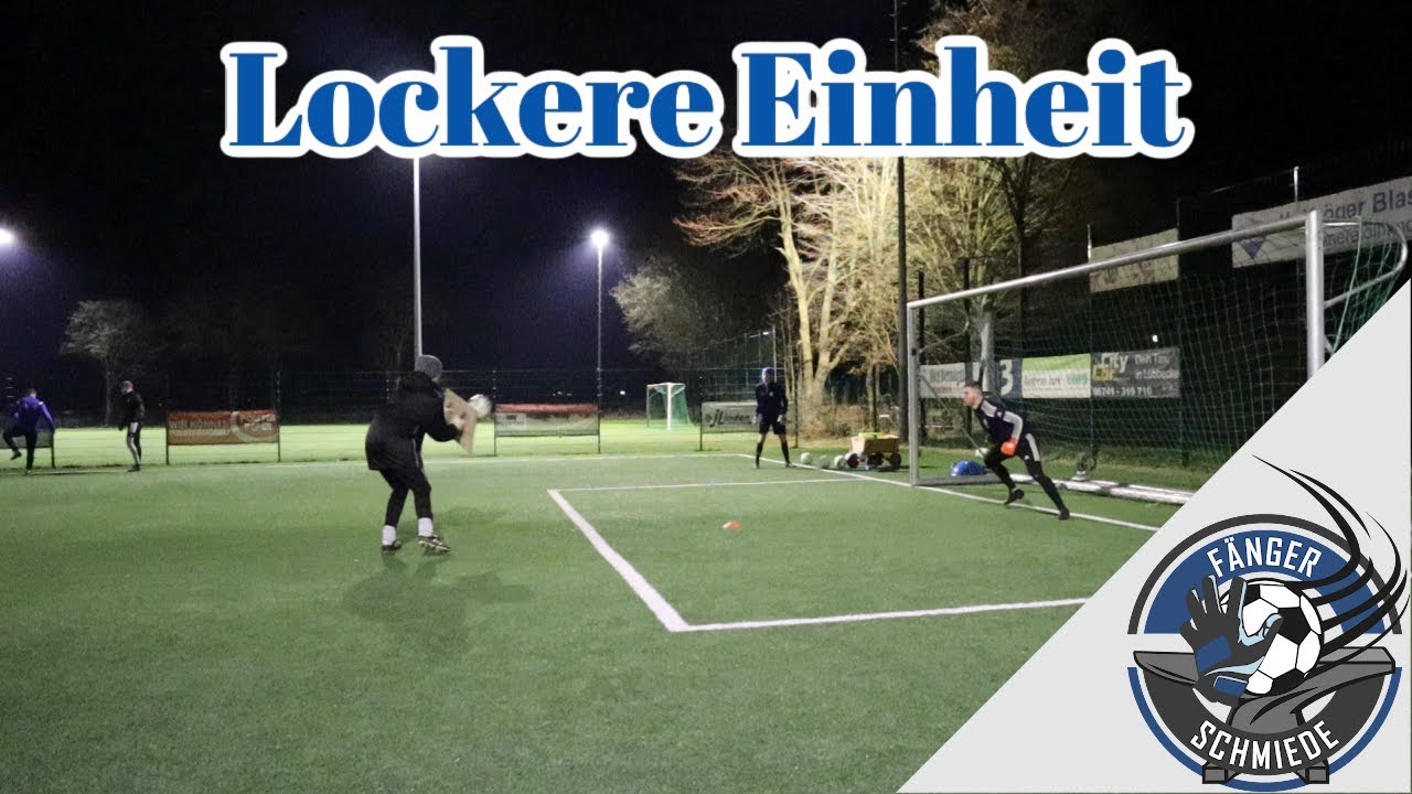 Torwarttraining - Trainingseinheit #45 Lockere Einheit nach längerer Verletzung