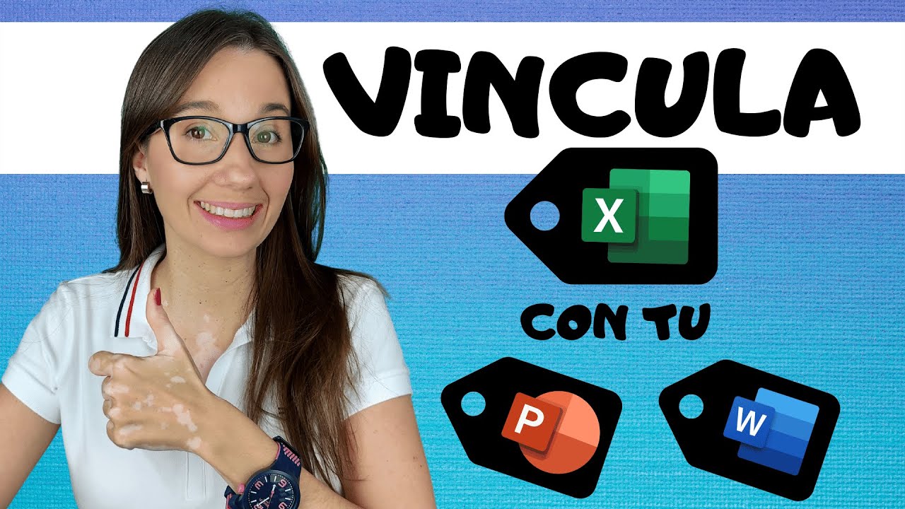 😲 (Parte 1) Vincula tu Excel con tu presentación PowerPoint o Word.