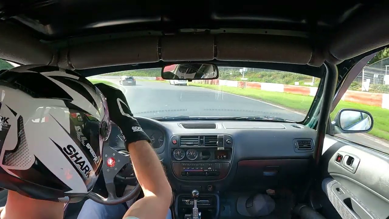 Civic k20a2 very close call Nurburgring Nordschleife 12.08.2023 2nd and last lap