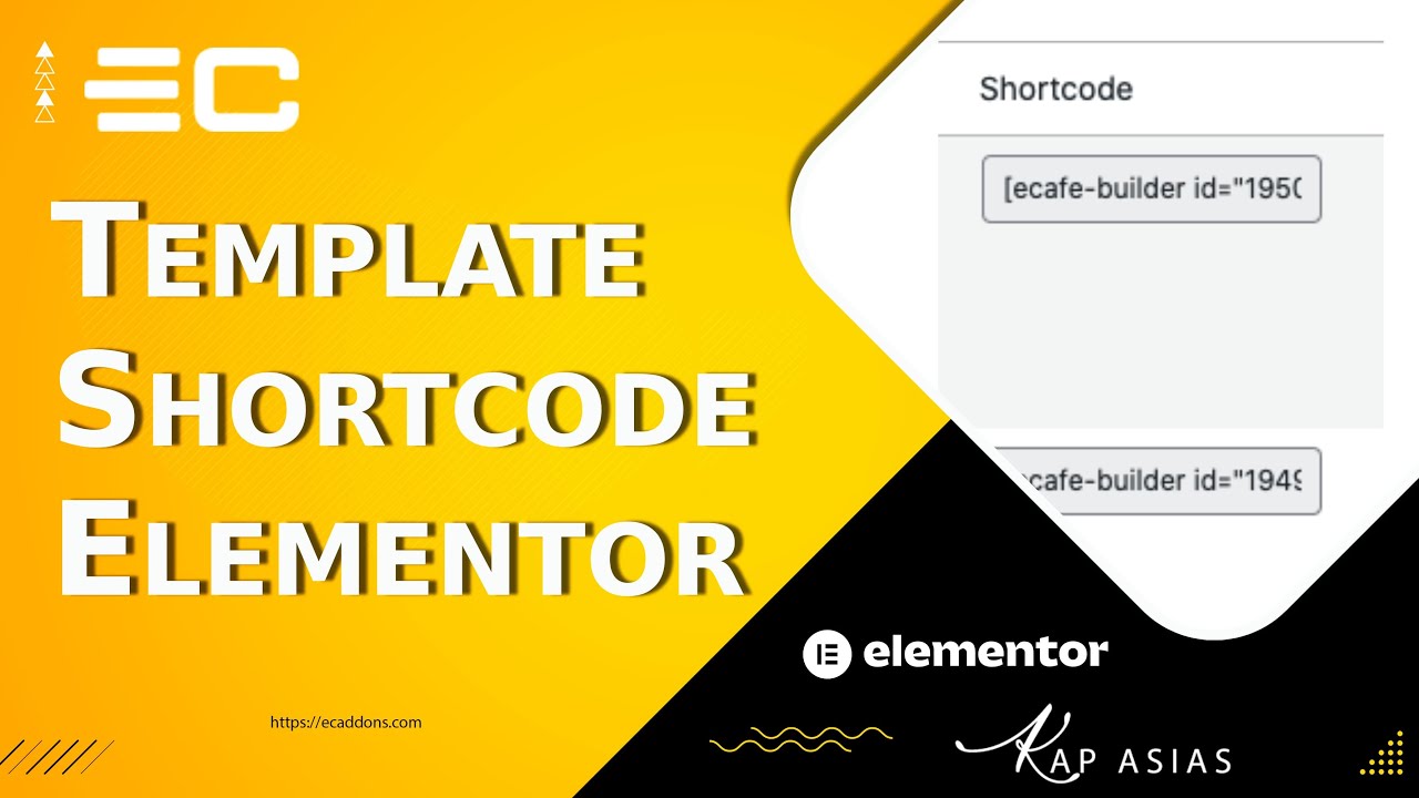 Easily Embed Elementor Templates with Shortcodes Wordpress