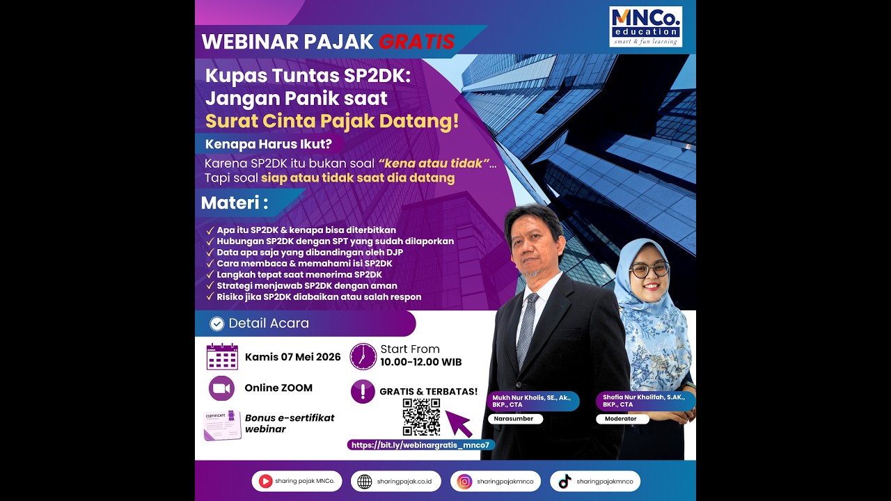 Webinar Pajak GRATIS 