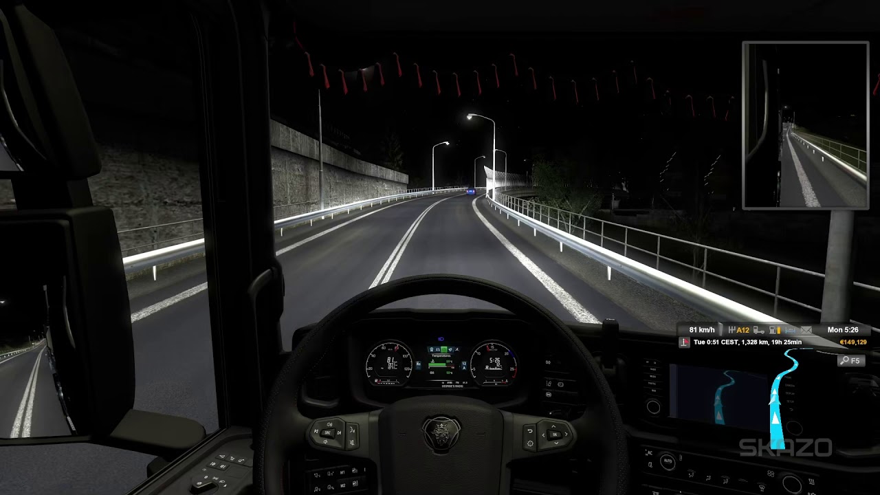 Road to Lyon | Euro Truck Simulator 2 | Gameplay | No Commentary | ETS 2