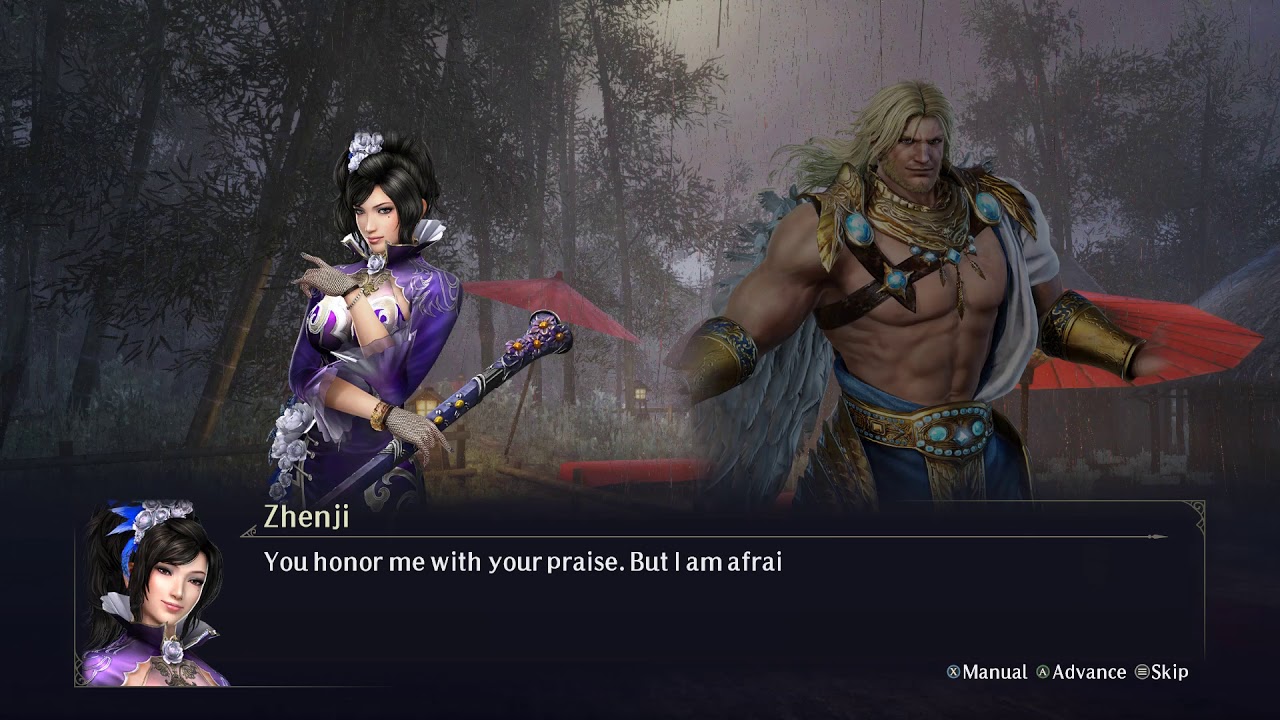 Warriors Orochi 4 - Camp Lines - Zhen Ji