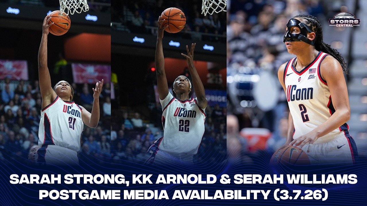KK Arnold, Serah Williams & Sarah Strong Postgame Media Availability - 3.7.26 (Big East Tournament)