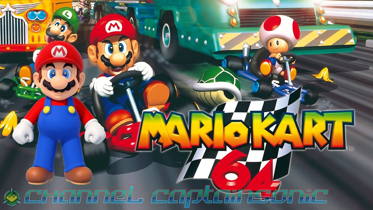 captainsonic repeatedly loses at 3-player Mario Kart 64