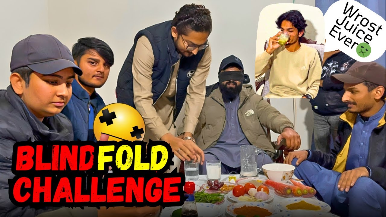 Worst Drink Ever 😭 | Blindfold Juice Challenge😱| Part II