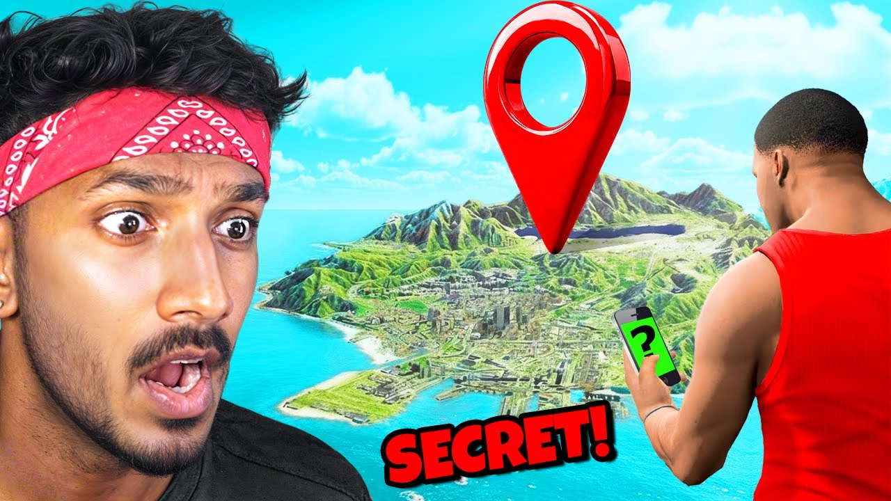 Поиск секретных локаций в GTA 5 (тамильский)