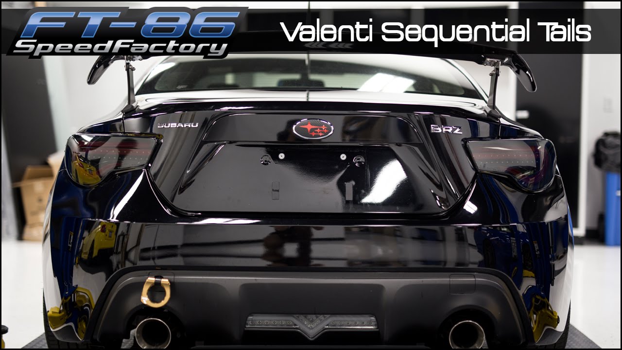 FT86SpeedFactory - Valenti Sequential Tail Lights