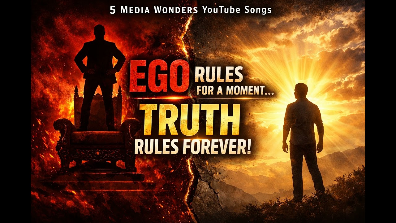 Ego Rules for a Moment… Truth Rules Forever! | Powerful Telugu Motivational Song | 5 Media Wonders