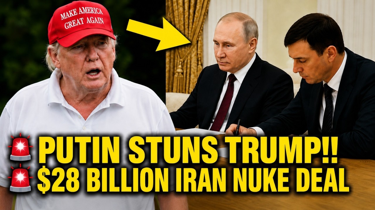 Путин УНИЖАЕТ Трампа? Россия подписывает ядерную сделку с Ираном на 25 МИЛЛИАРДОВ долларов на фон...