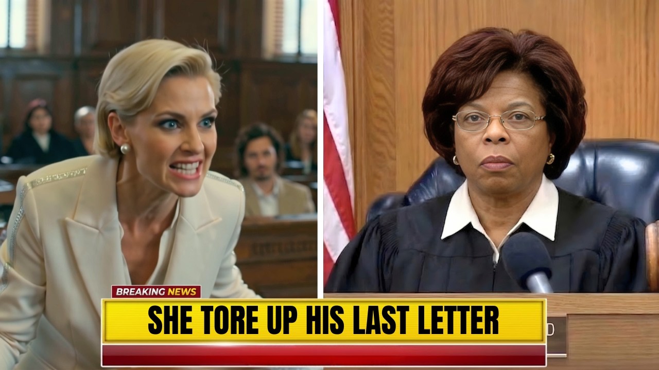 Judge Boyd DESTROYS Entitled Heiress for Tearing Up a 50-Year-Old Love Letter from a Fallen Soldier