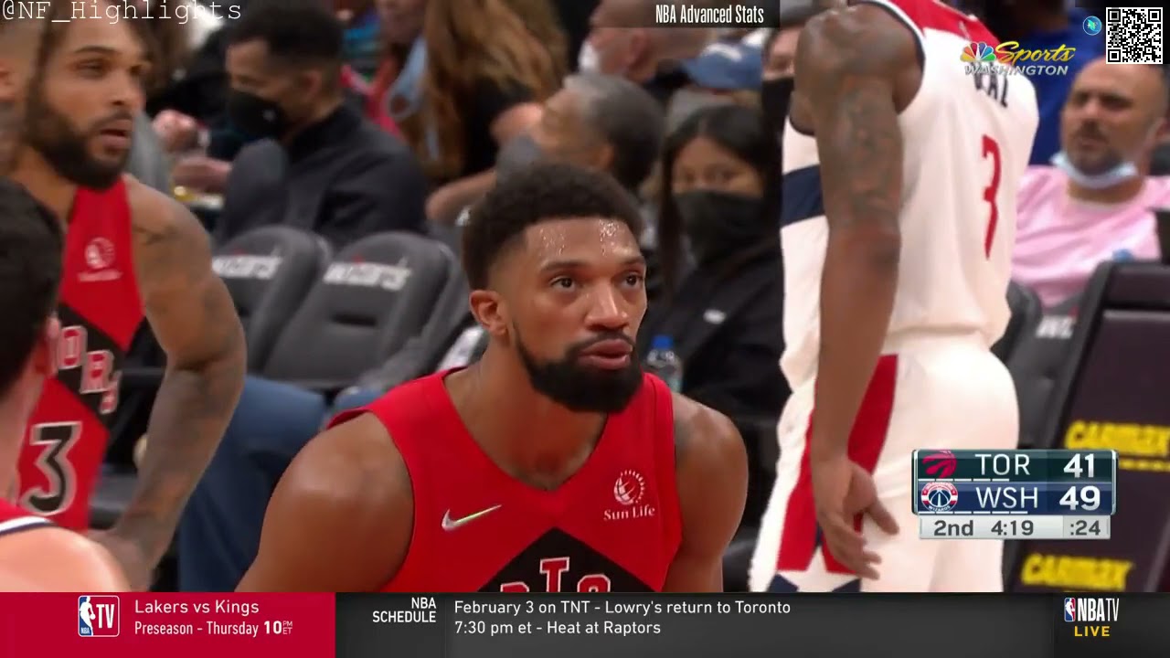 Khem Birch  6 PTS 6 REB: All Possessions (2021-10-12)