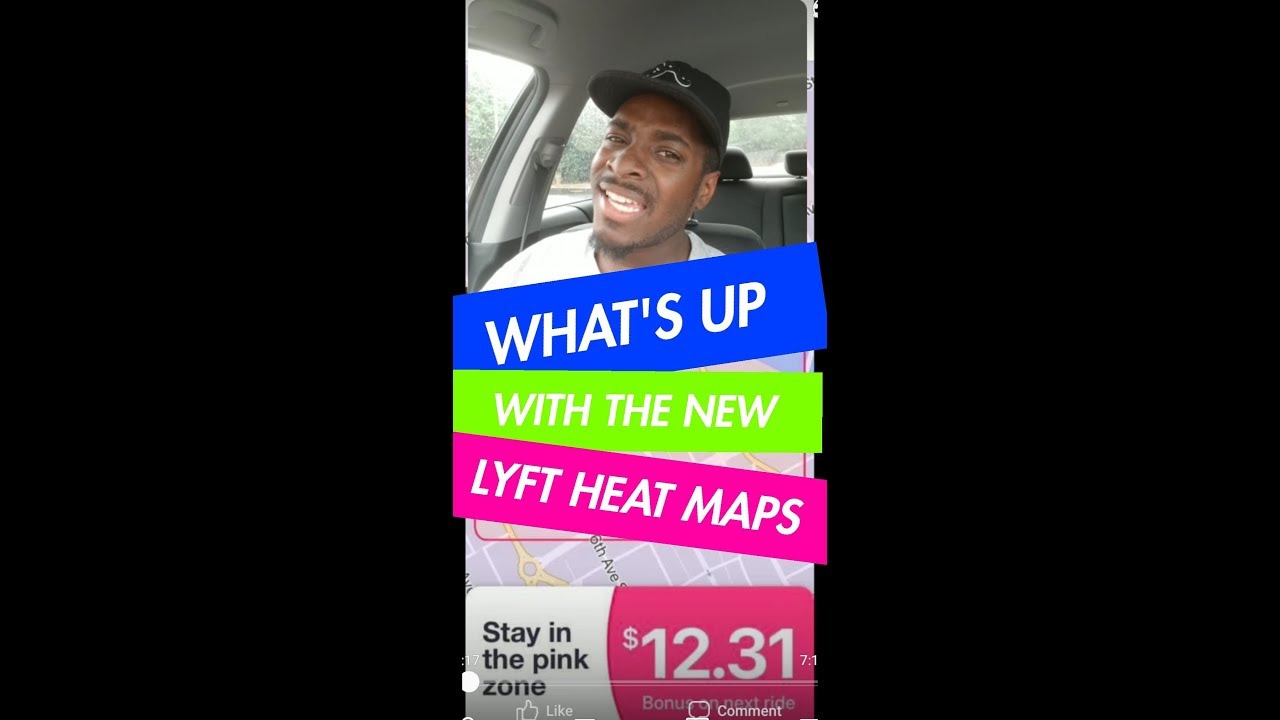 What's up with these new Lyft Heat Maps?