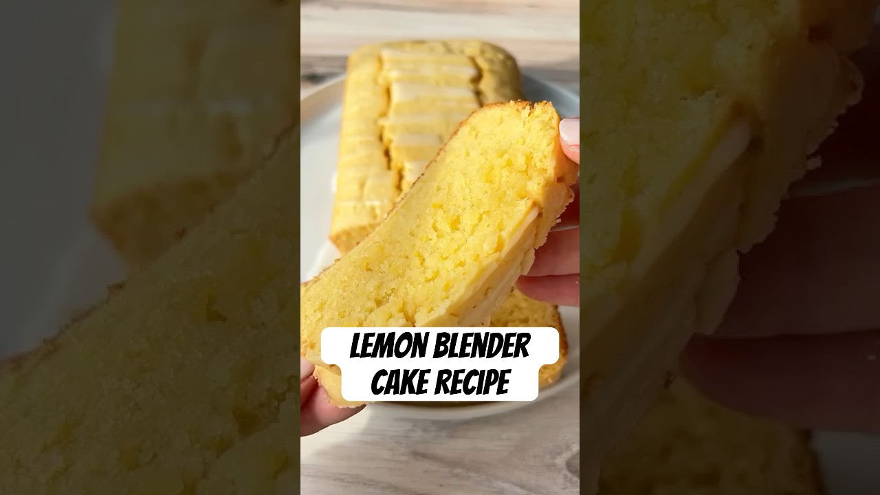 ВЫ КОГДА-НИБУДЬ КЛАДЕЛИ ЦЕЛЫЙ ЛИМОН 🍋 В БЛЕНДЕР? #рецептторта #лимонныйторт #торт