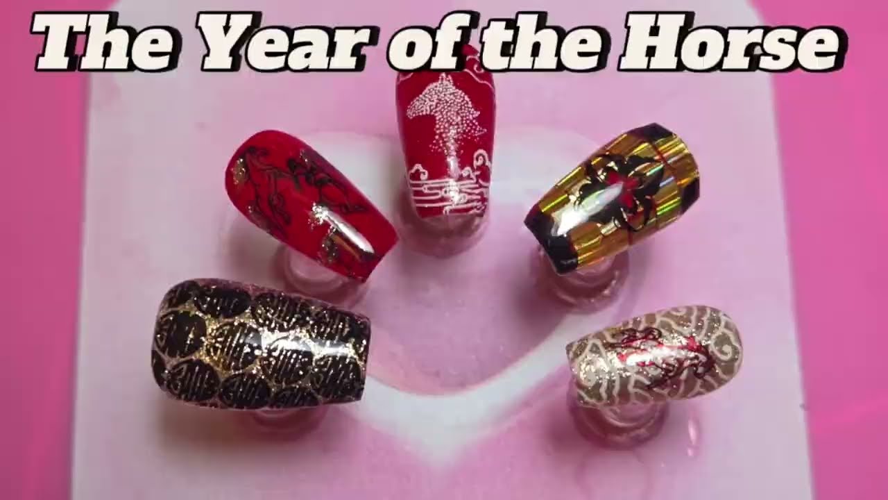 Maniology Monday Mix-up: Chinese Lunar New Year...the Year of the Horse