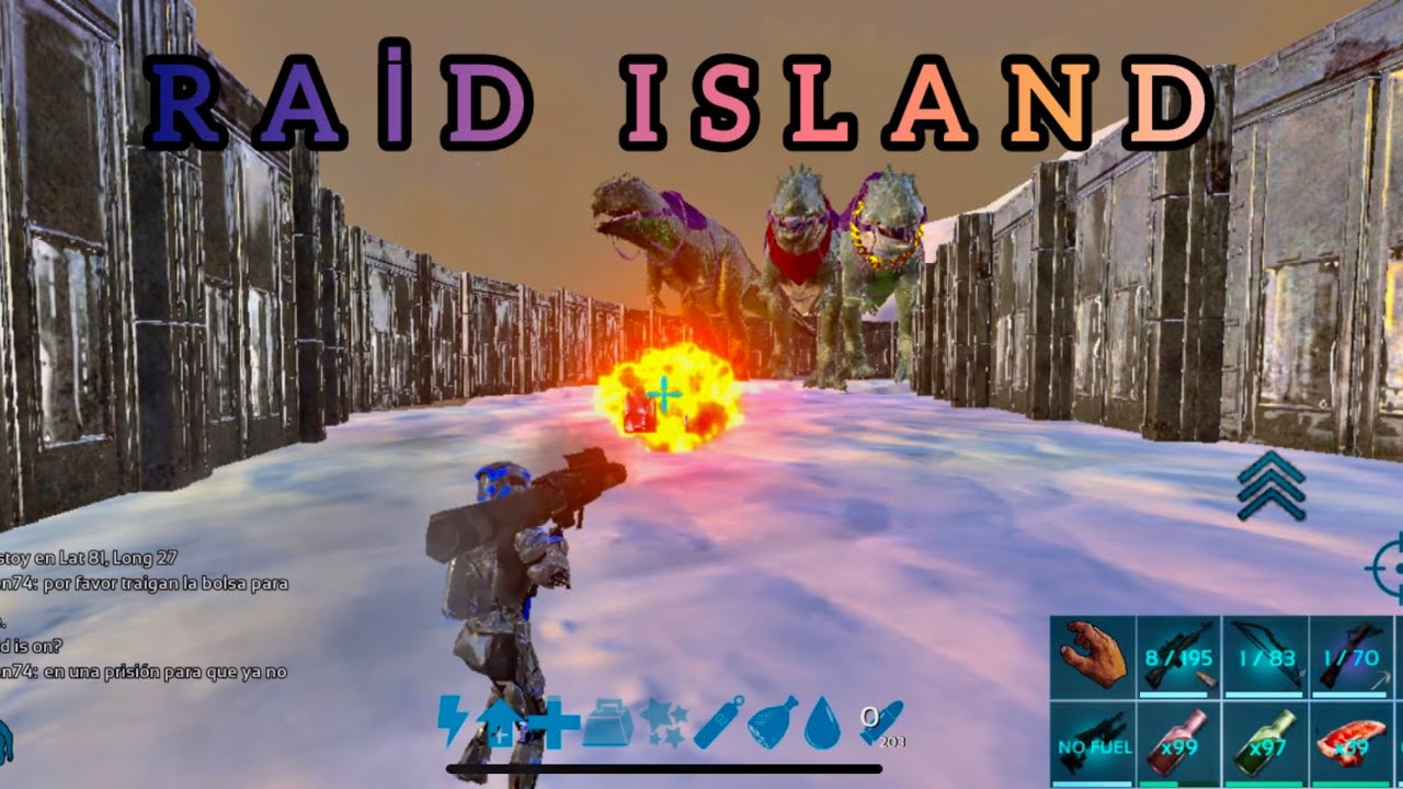ARK  | PVP RAİD PENGUEN ISLAND PART 4 