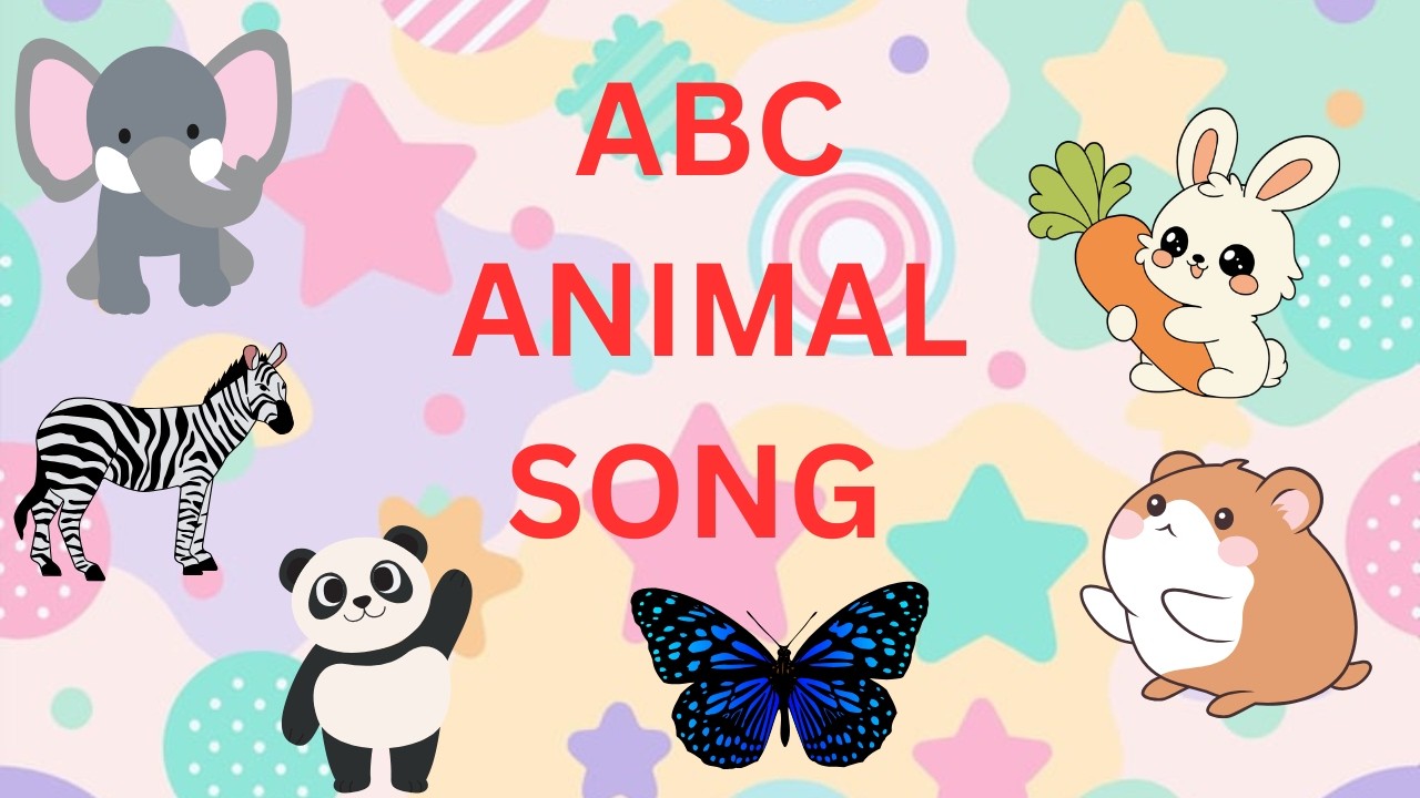 Alphabet Animals Song | Learn the ABC Alphabet Animals Song for Kids |