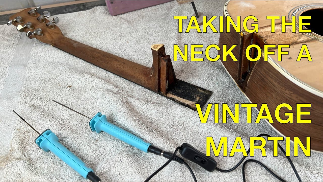 1969 Martin D-28 Restoration - Part 3 | Removing the neck