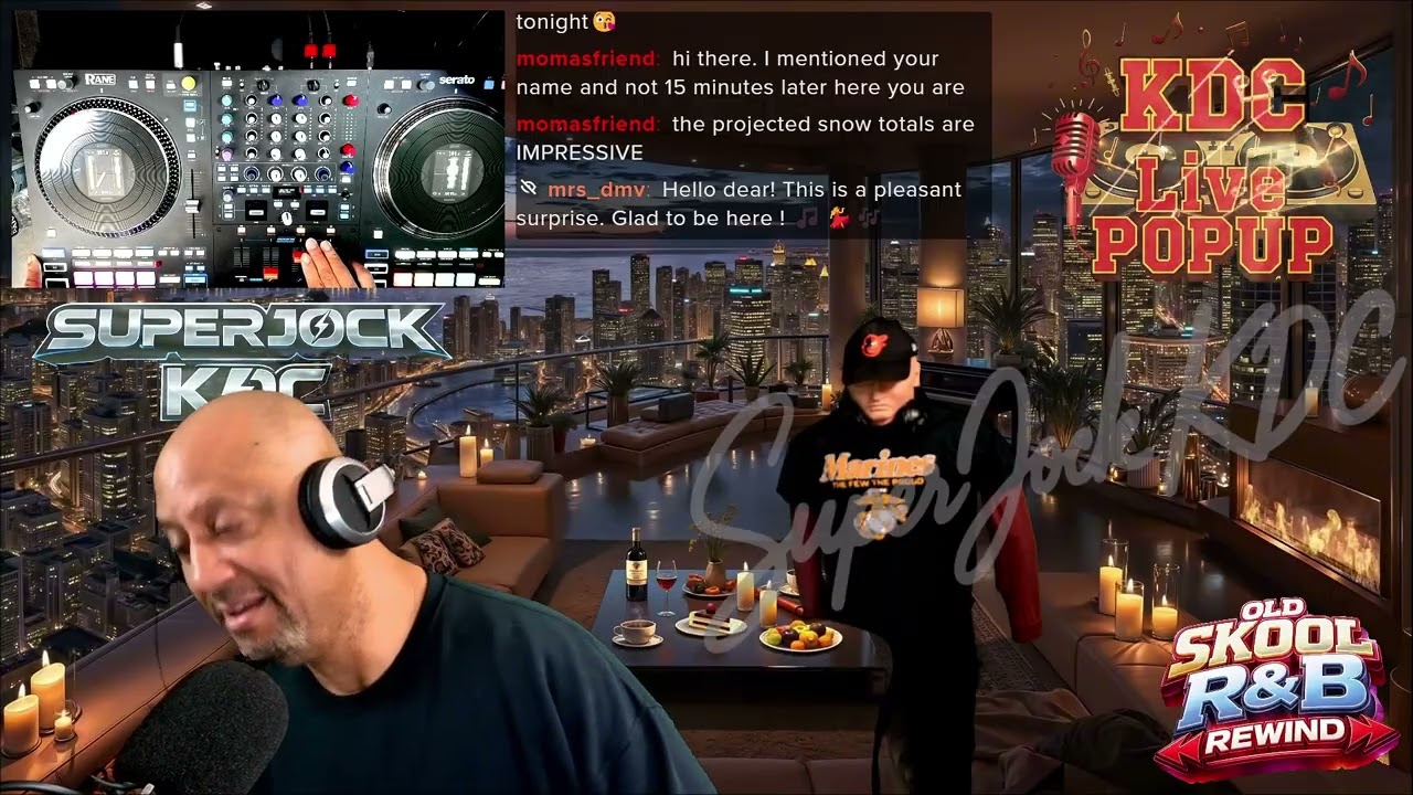 KDC Popup Live Special 01-22-26 show Old Skool R&B Rewind with SuperJock KDC