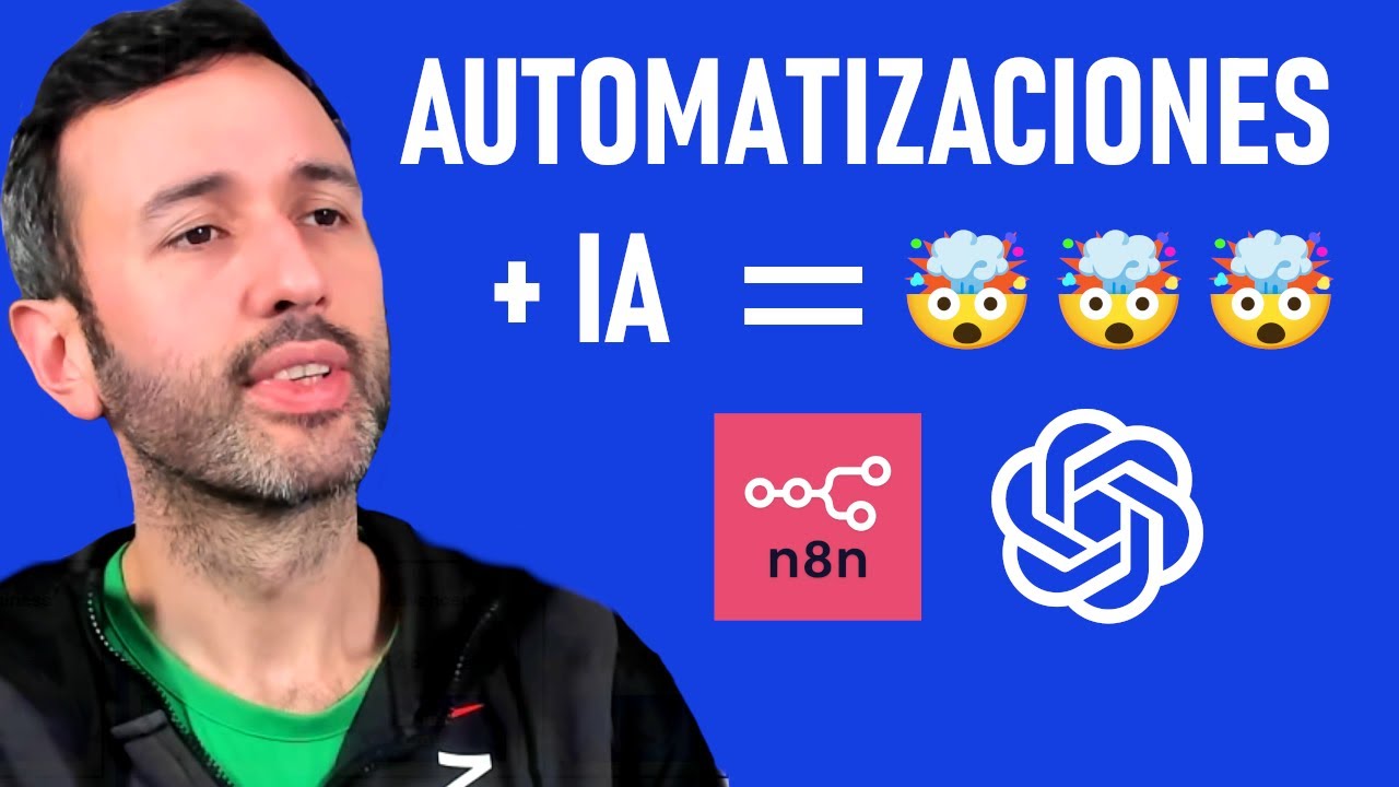 Automatizaciones + IA = 💥 Te va a VOLAR LA CABEZA - Automatizar casi gratis es posible con n8n