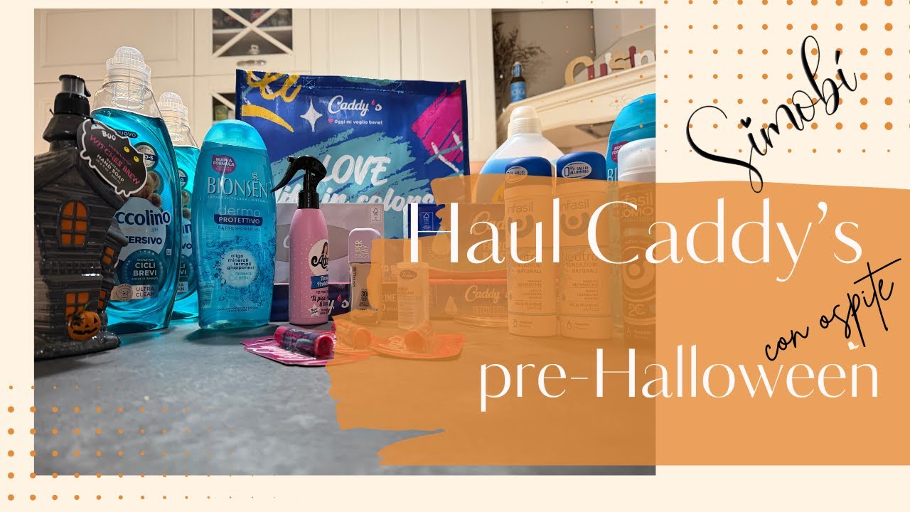 Spesa da Caddy's (pre-Halloween) con ospite... #haul #videohaul #svuotalaspesa