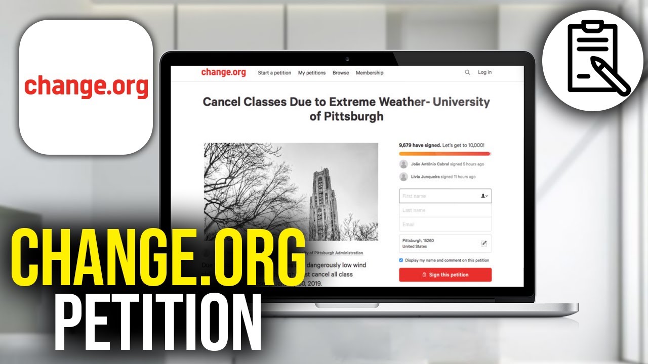 How To Start a Petition on Change.org