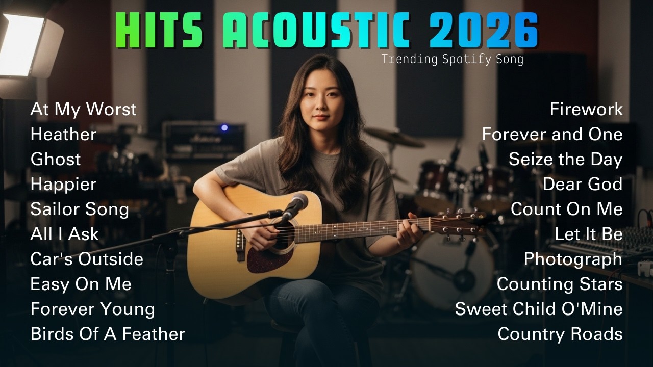 Spotify Hits 2026 ✨ Trending Acoustic Hits 2026 🔥 TikTok Hits Collection
