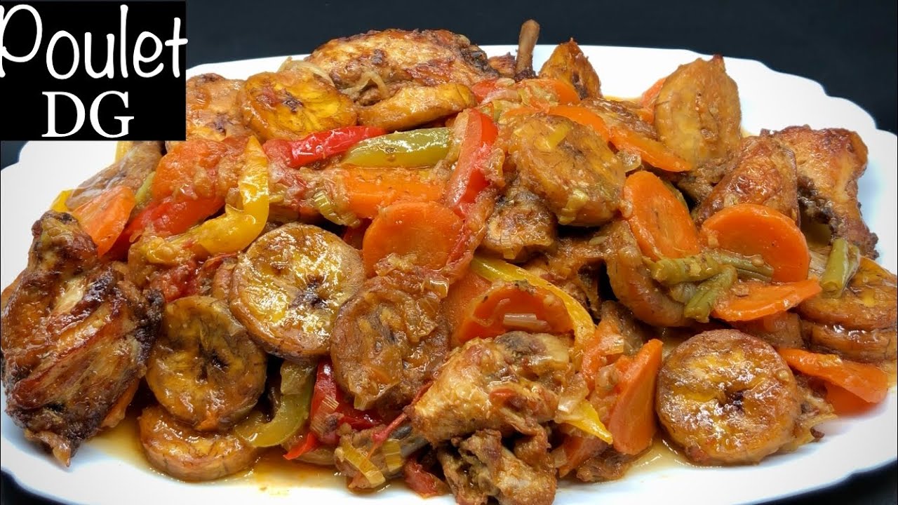 Le poulet DG a ma façon