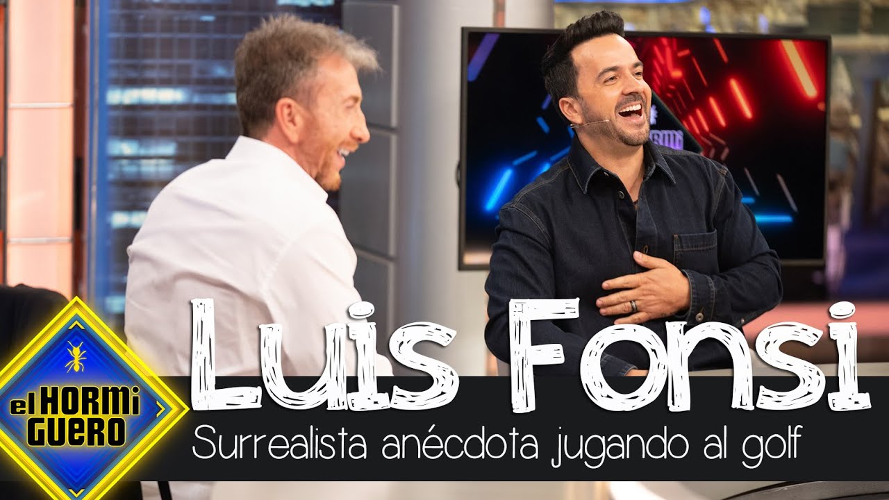 Luis Fonsi cuenta la an&eacute;cdota m&aacute;s surrealista jugando al golf - El Hormiguero