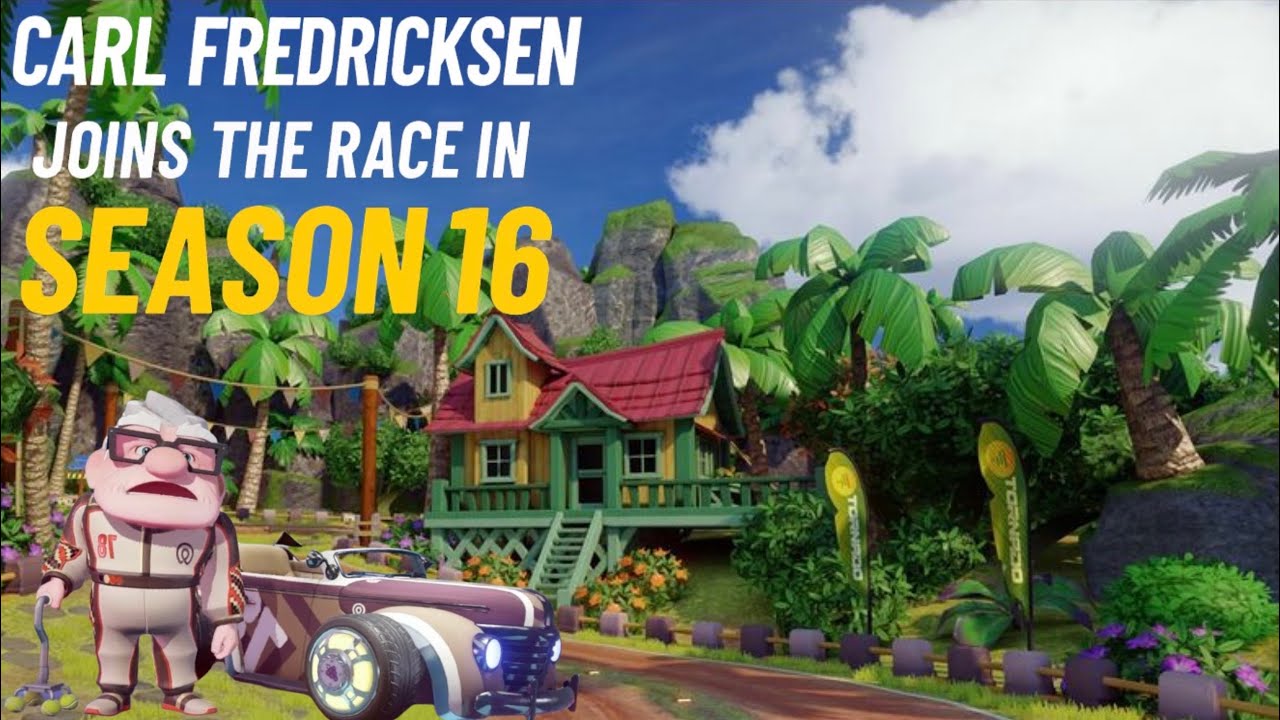 Carl Fredricksen Joins Disney Speedstorm! (The Fastest Grandpa Alive)  🎈