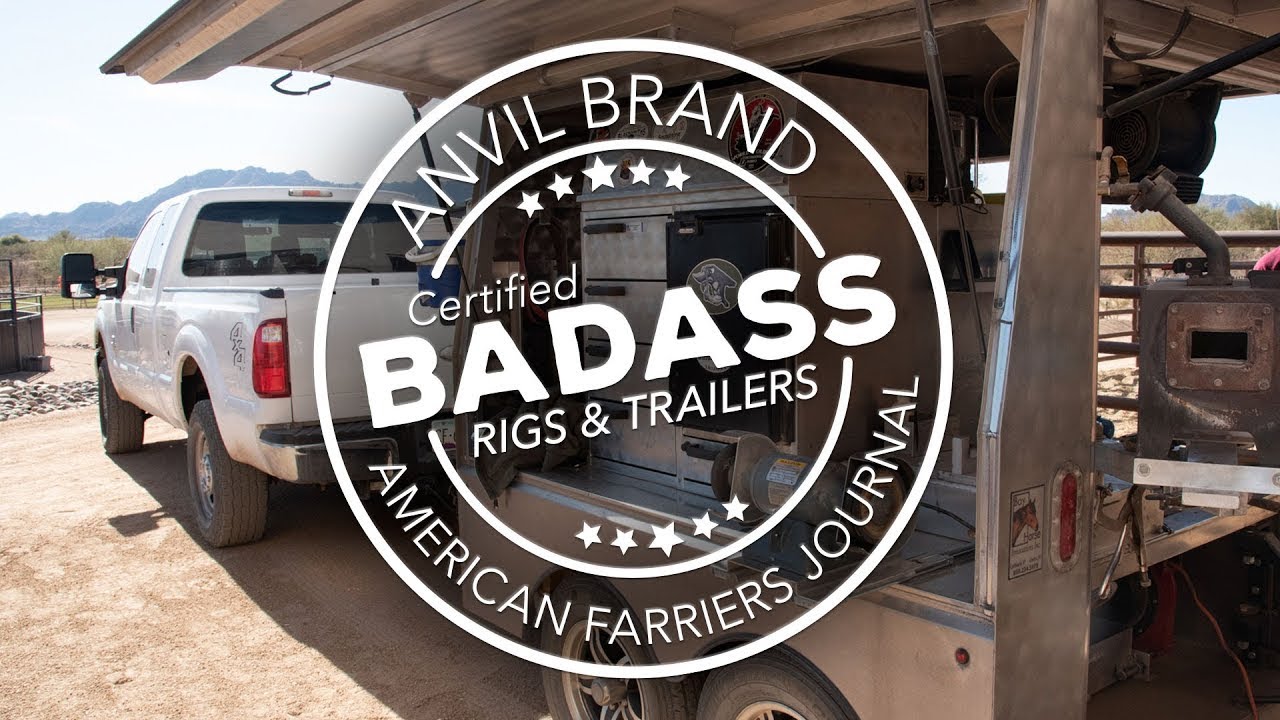 Simplified Farrier Trailer Helps Beat the Heat