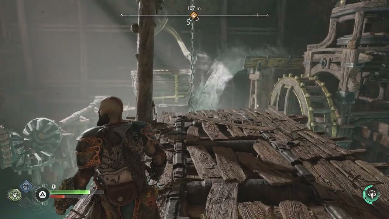 All Water Puzzle - Find Tyr in Cave Mine - God of War Ragnarok Applecore puzzle (3/3)