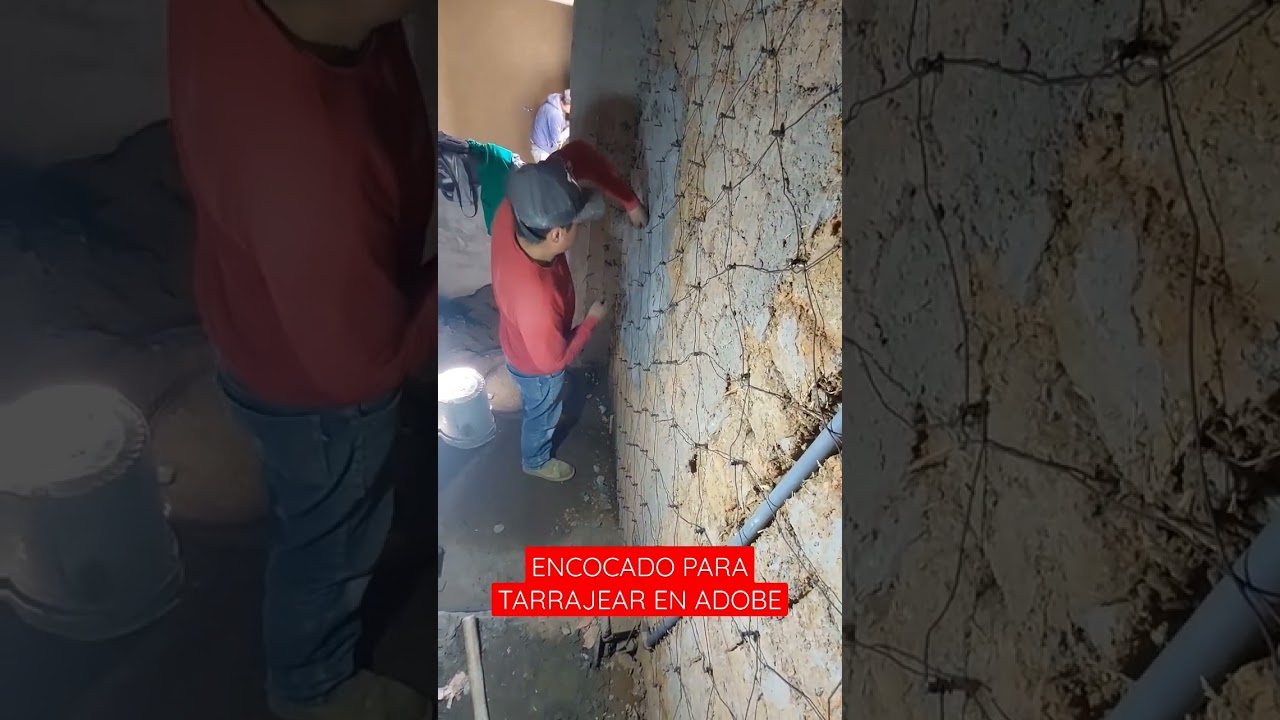 Tarrajeo en pared paso a paso.