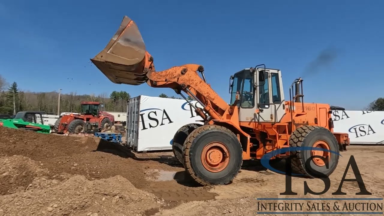 21289 - Fiat Allis FR160 Wheel Loader Will Be Sold At Auction!