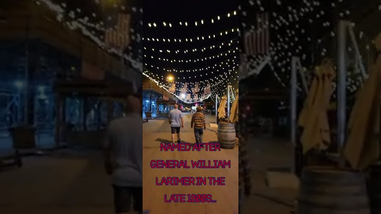 Historic Larimer Square in Denver, Colorado