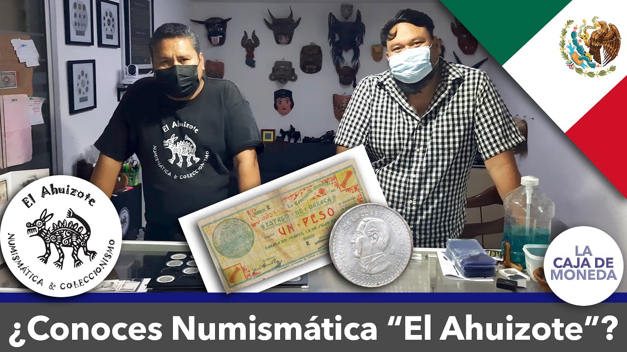 Dos amigos y su tienda numismática 