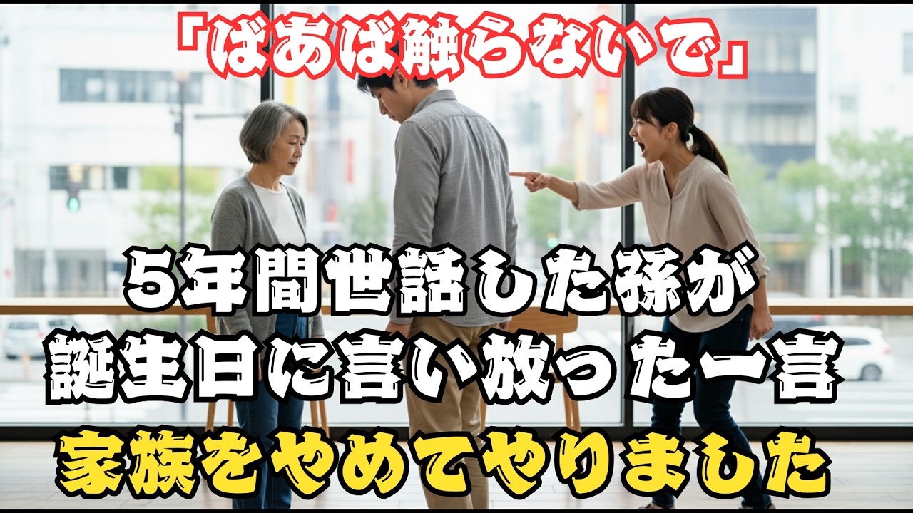 「ばあば、触らないで」恩知らずな息子夫婦と孫に見切りをつけ、家を出た私。私が消えて半年後、残された一家は悲惨な末路を辿った【60代以上の方へ】.